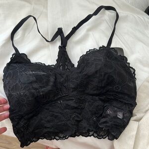 Lace Bralette in Black
